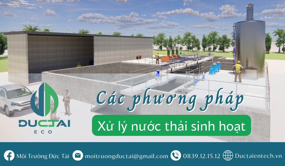 các phương pháp xử lý nước sinh hoạt