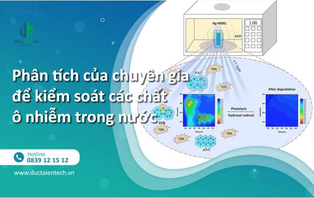 Phân tích của chuyên gia để kiểm soát các chất ô nhiễm trong nước