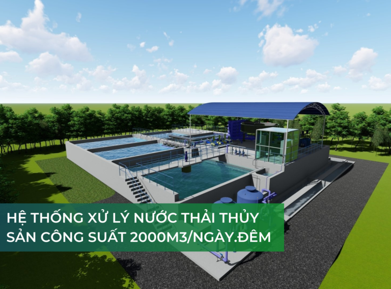 Hệ thống xử lý nước thải thủy sản công suất 2000m3ngày.đêm (1)