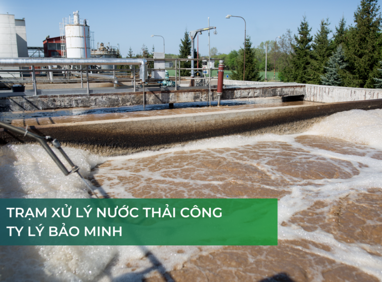 Trạm xử lý nước thải công ty Lý Bảo Minh